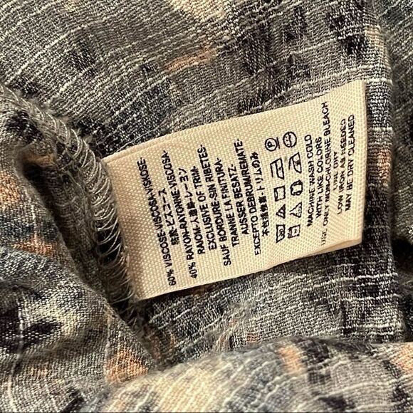 Free People All The Right Ruffles Blue Romper Sz S - Picture 8 of 15